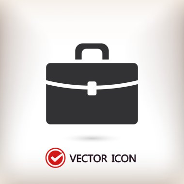 Evrak Çantası'nı düz tasarım simgesi