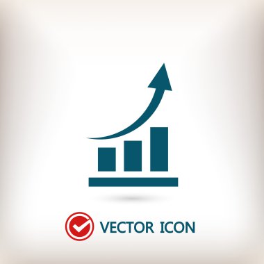 Grafik düz tasarım simgesi