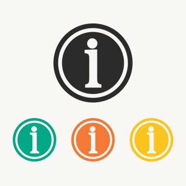 bilgi işareti simgesi