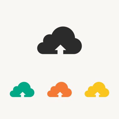 bulut upload simgesini