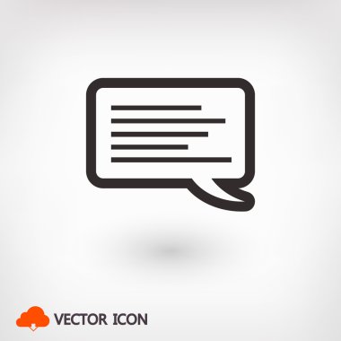 Düz tasarım Simge iletişim