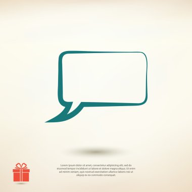 konuşma balonu simgesi