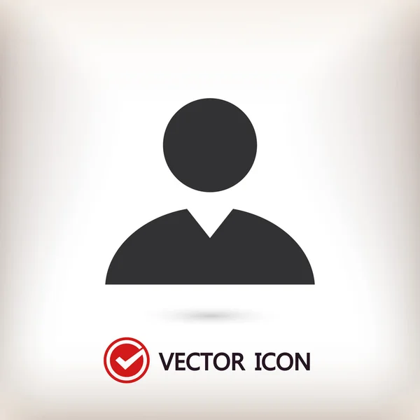 Icono del hombre de negocios — Vector de stock