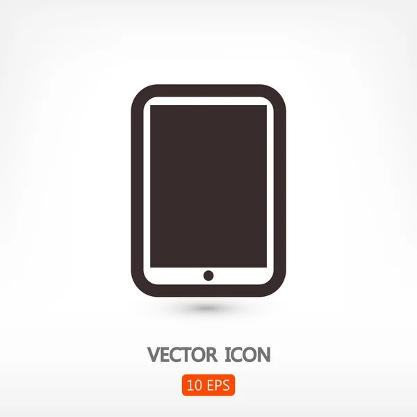 Modern digital tablet PC icon — Stock Vector