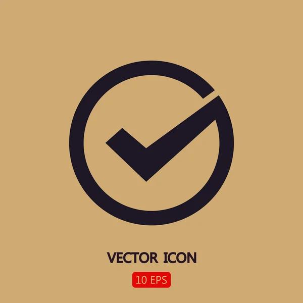 Tickande ikon design — Stock vektor