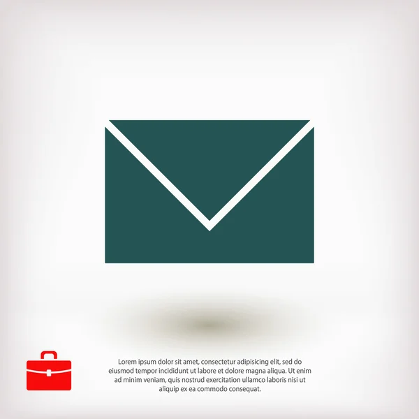 Pictogram envelop post — Stockvector