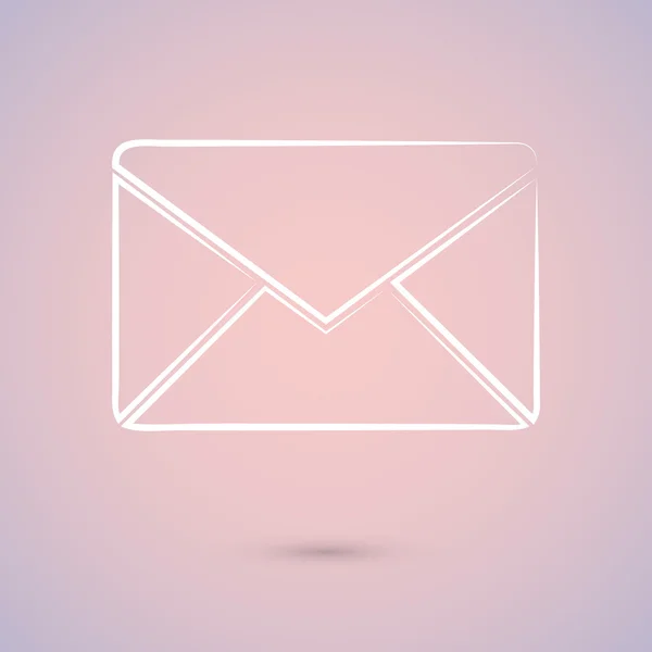 Pictogram envelop post — Stockvector