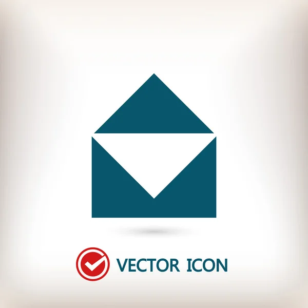 Platte ontwerp postpictogram — Stockvector