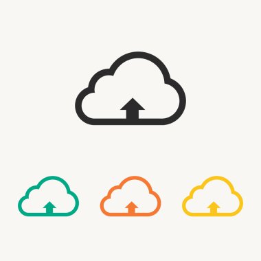 bulut upload simgesini