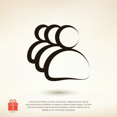 İş adamları simgesi