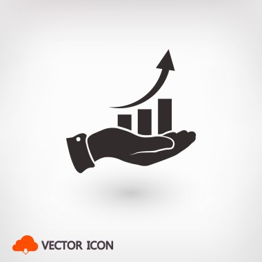 El ile grafik simgesini