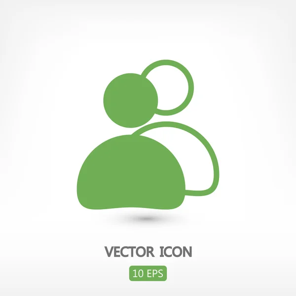 Business men icon — Stock Vector