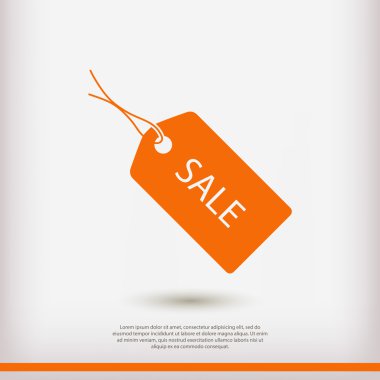 Satılık etiketi simgesi