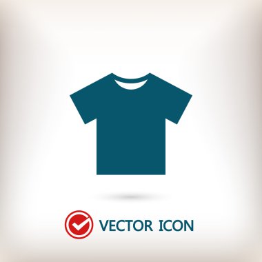 T-shirt simgesi işareti