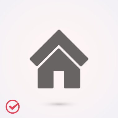 ev simgesini illüstrasyon