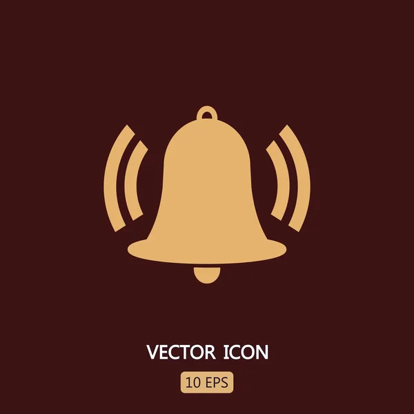 Bell icon illustration — Stock Vector