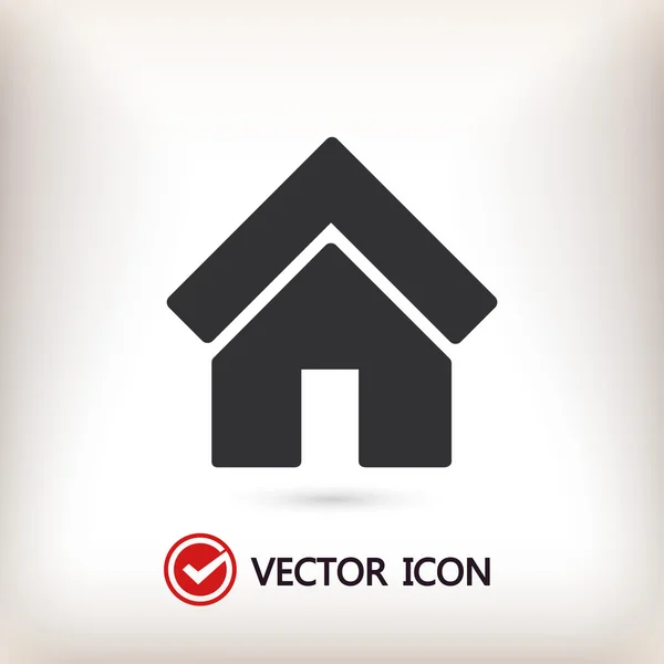Ilustração do ícone da casa — Vetor de Stock