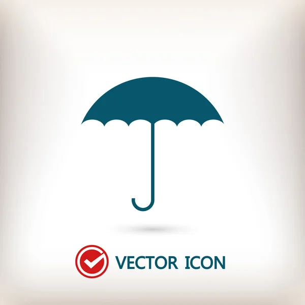 Parasol ikona ilustracja — Wektor stockowy