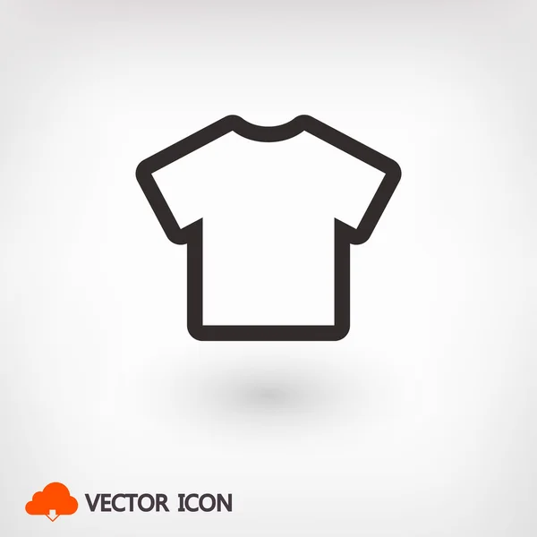 Camiseta icono signo — Vector de stock