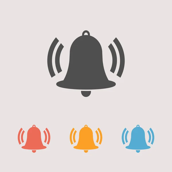 Illustration des icônes Bell — Image vectorielle