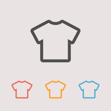 T-shirt Icons set