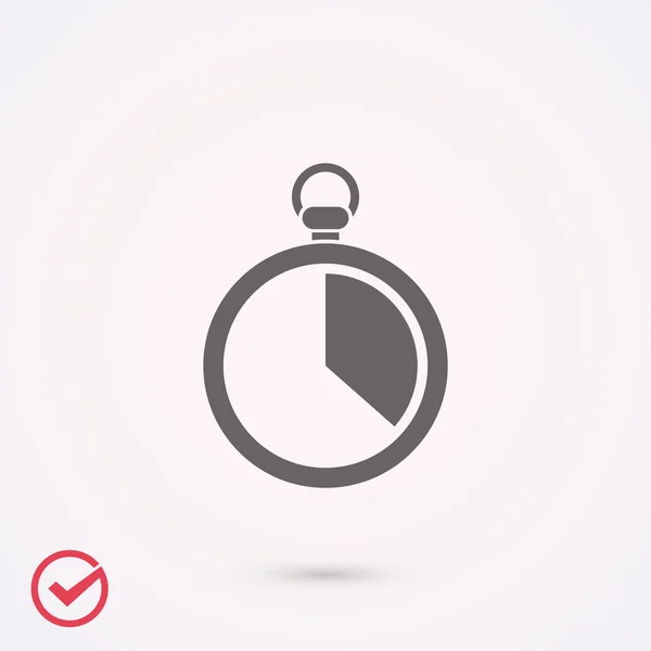 Stopwatch pictogram illustratie — Stockvector