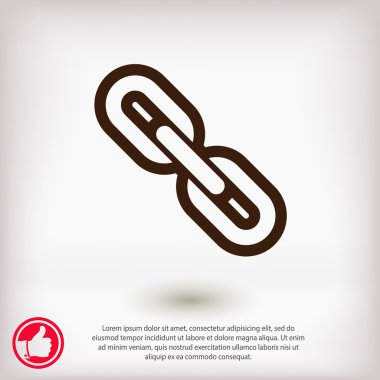 zincir bağlantı simgesi