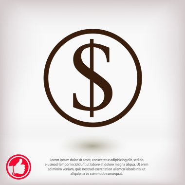 para işareti simgesi