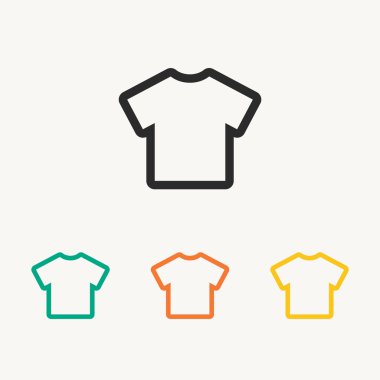 T-shirt Icons set