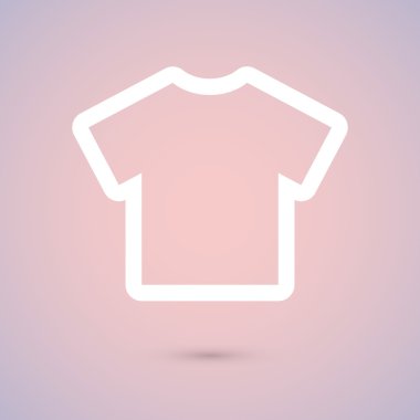 T-shirt simgesi işareti