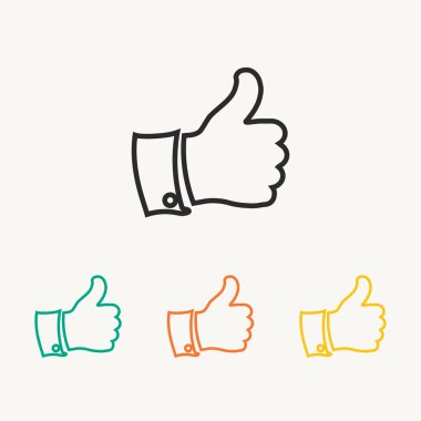 Gibi hareket simgeleri kümesini