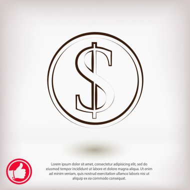 para işareti simgesi