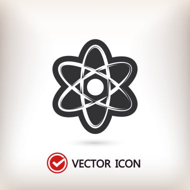 Fizik bilim modeli simgesini