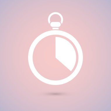 Kronometre simgesi illüstrasyon