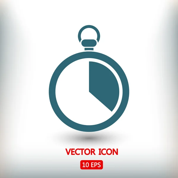 Ilustração do ícone do cronômetro — Vetor de Stock
