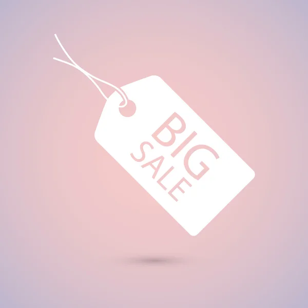 GRANDE VENTE tag icône — Image vectorielle