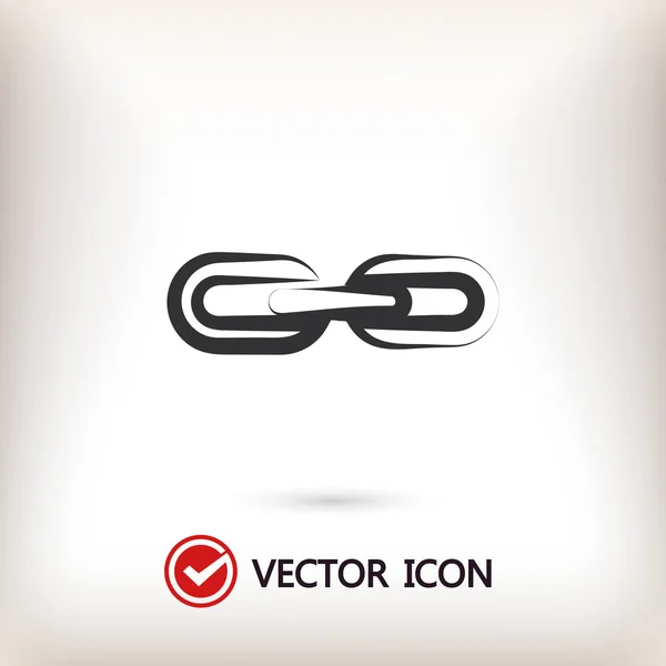 Icono de eslabón — Vector de stock