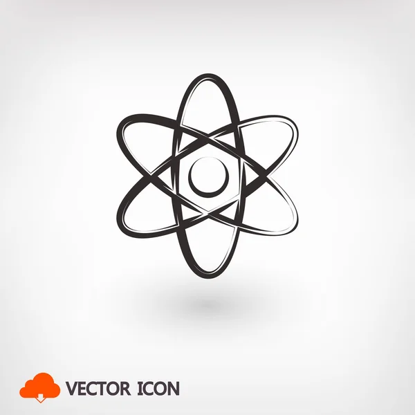 Fyzikální vědy modelu ikona — Stockový vektor