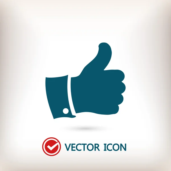 LIKE gesture icon — Stock Vector