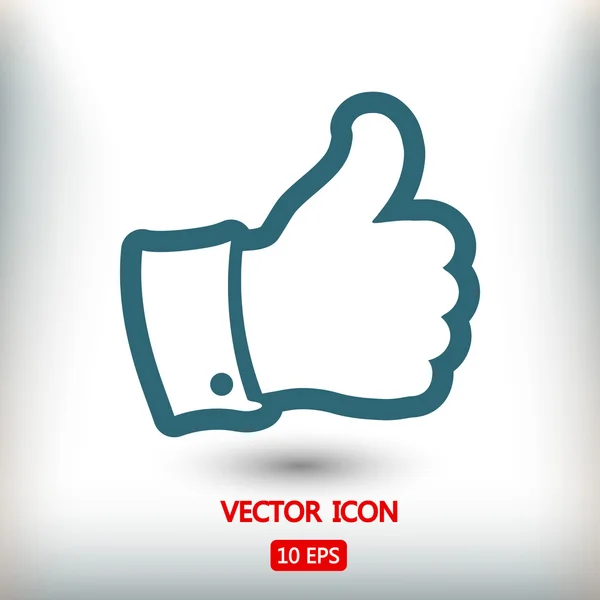 Som gest ikon — Stock vektor
