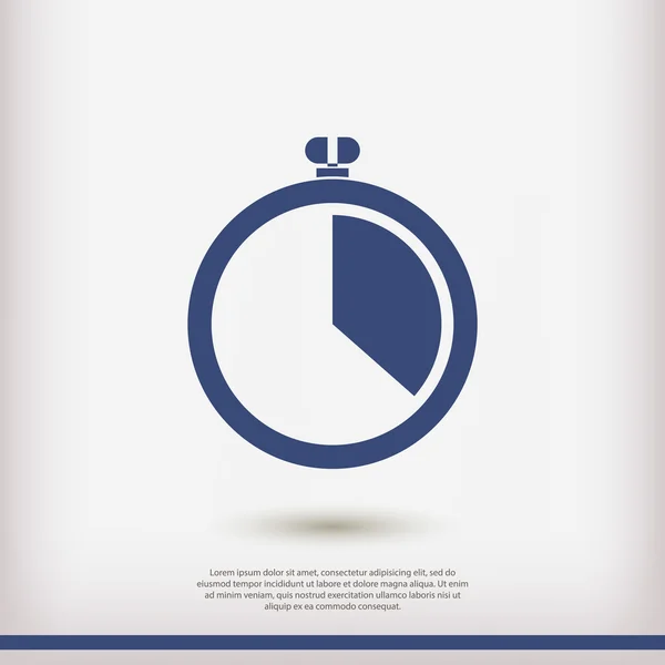 Stopwatch icon illustration — Stock Vector