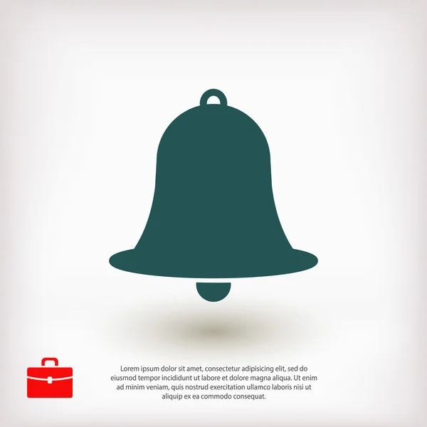 Ilustración del icono Bell — Archivo Imágenes Vectoriales