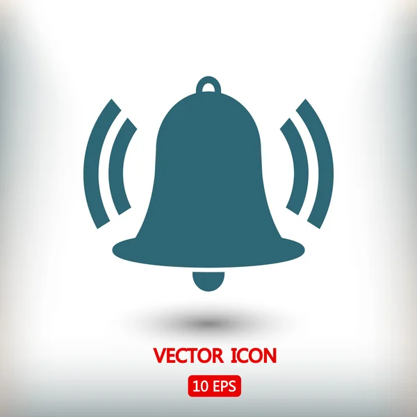 Bell icon illustration — Stock Vector