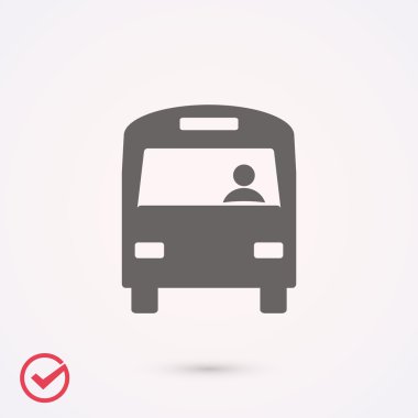 Otobüs simgesini işaret