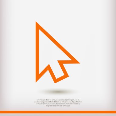 imleç simgesi, illüstrasyon