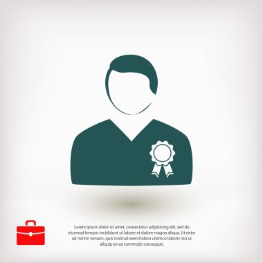 rozet simge tasarlamak olan adam