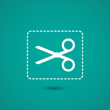 Makas simgesini işaret