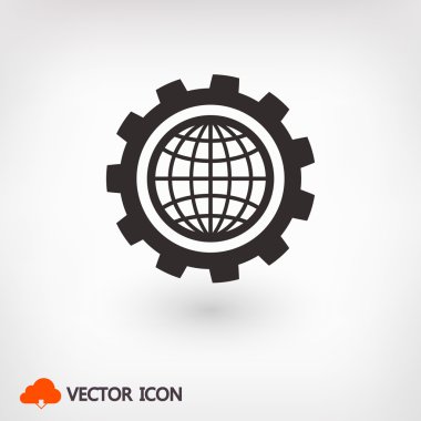 parametreleri ayarlama ve küre simgesi