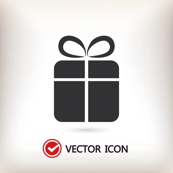 Gift  icon illustration — Stock Vector