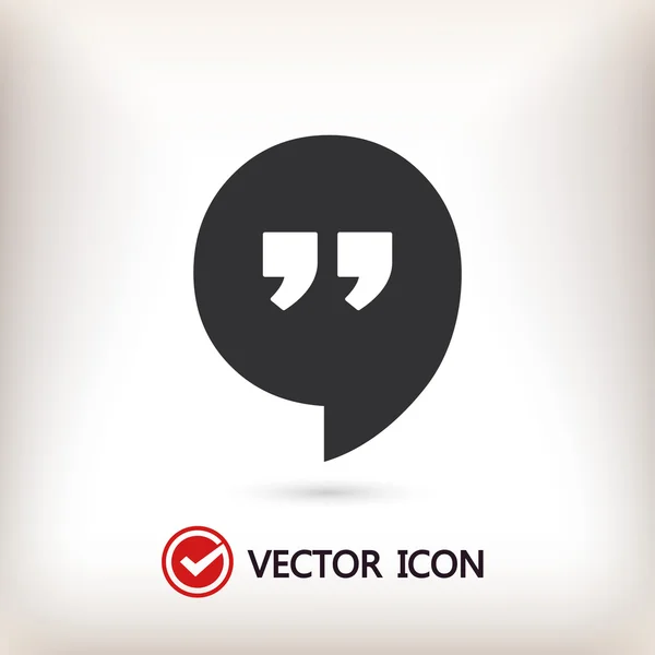 Signo de icono de diálogo — Vector de stock